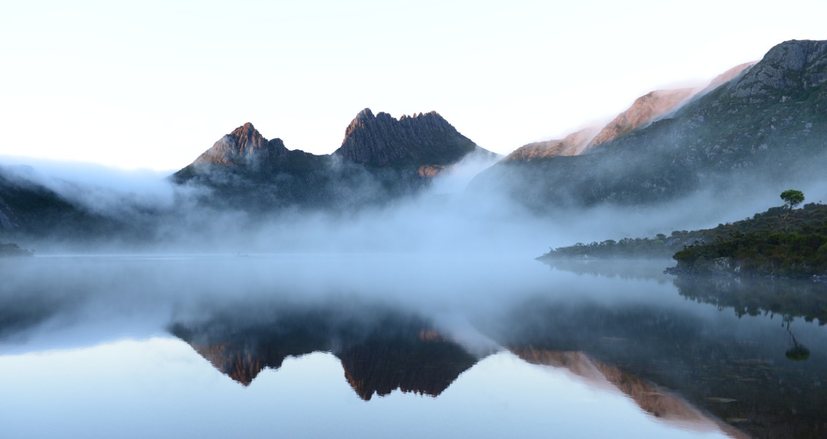 Cradle Mountain and Dove Lake in Tasmania