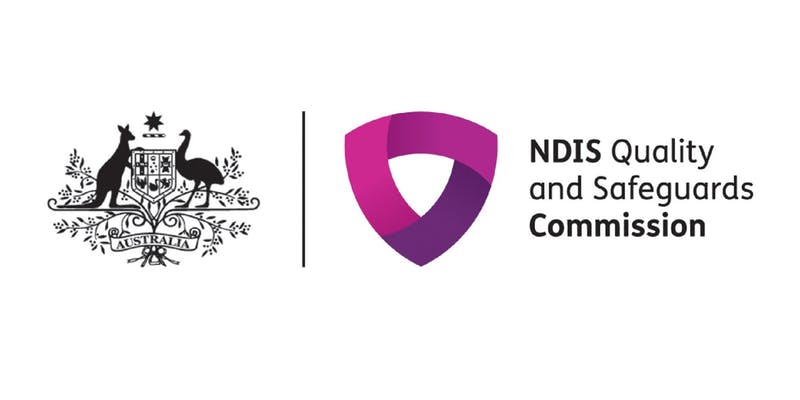 NDIS Quality and Safeguards Commission and Australian Government logos